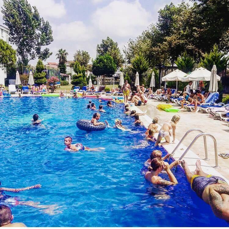 Irem Side Family Club Hotel Buitenkant foto
